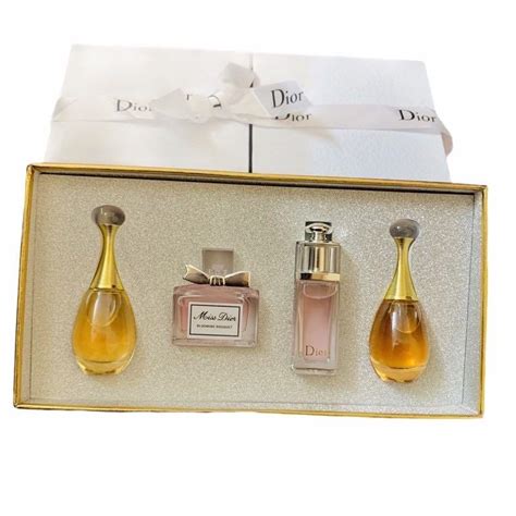 dior miniatures perfume set|dior j'adore perfume gift sets.